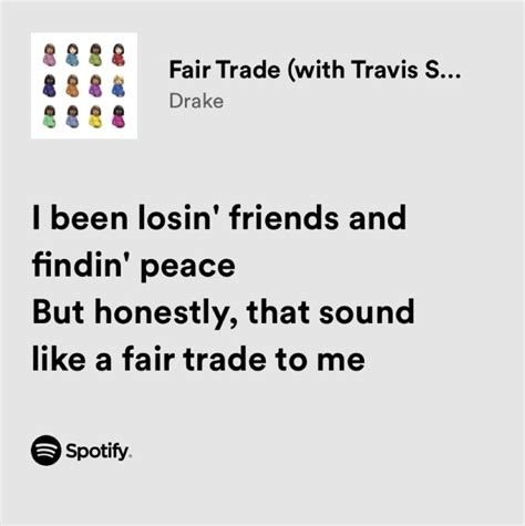 fair trade drake lyrics